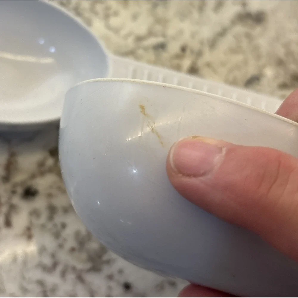 Weight Watchers Measuring Serving Scoop Spoons 1/2 & 1 Cup Portion USA‎ White WW